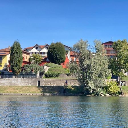 Your Place By The Lake - Near Leonardo Academy, Mxp Sesto Calende Esterno foto