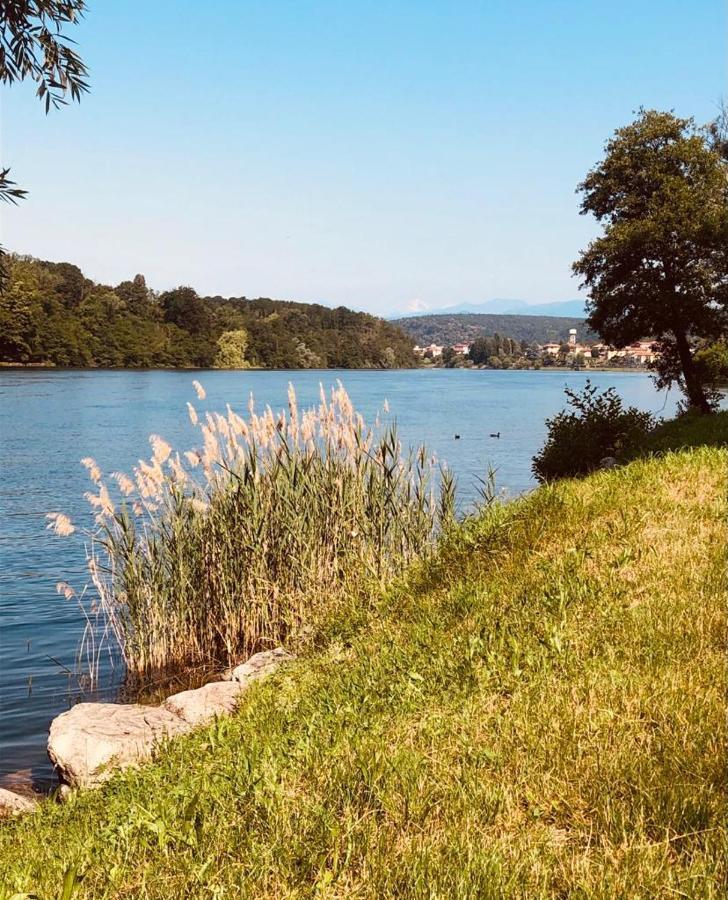 Your Place By The Lake - Near Leonardo Academy, Mxp Sesto Calende Esterno foto